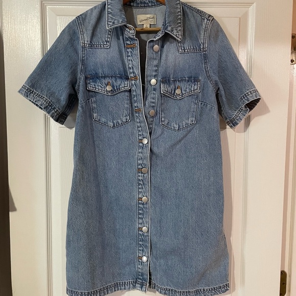Universal Thread Dresses & Skirts - Universal Thread Denim Button-Up Mini Dress